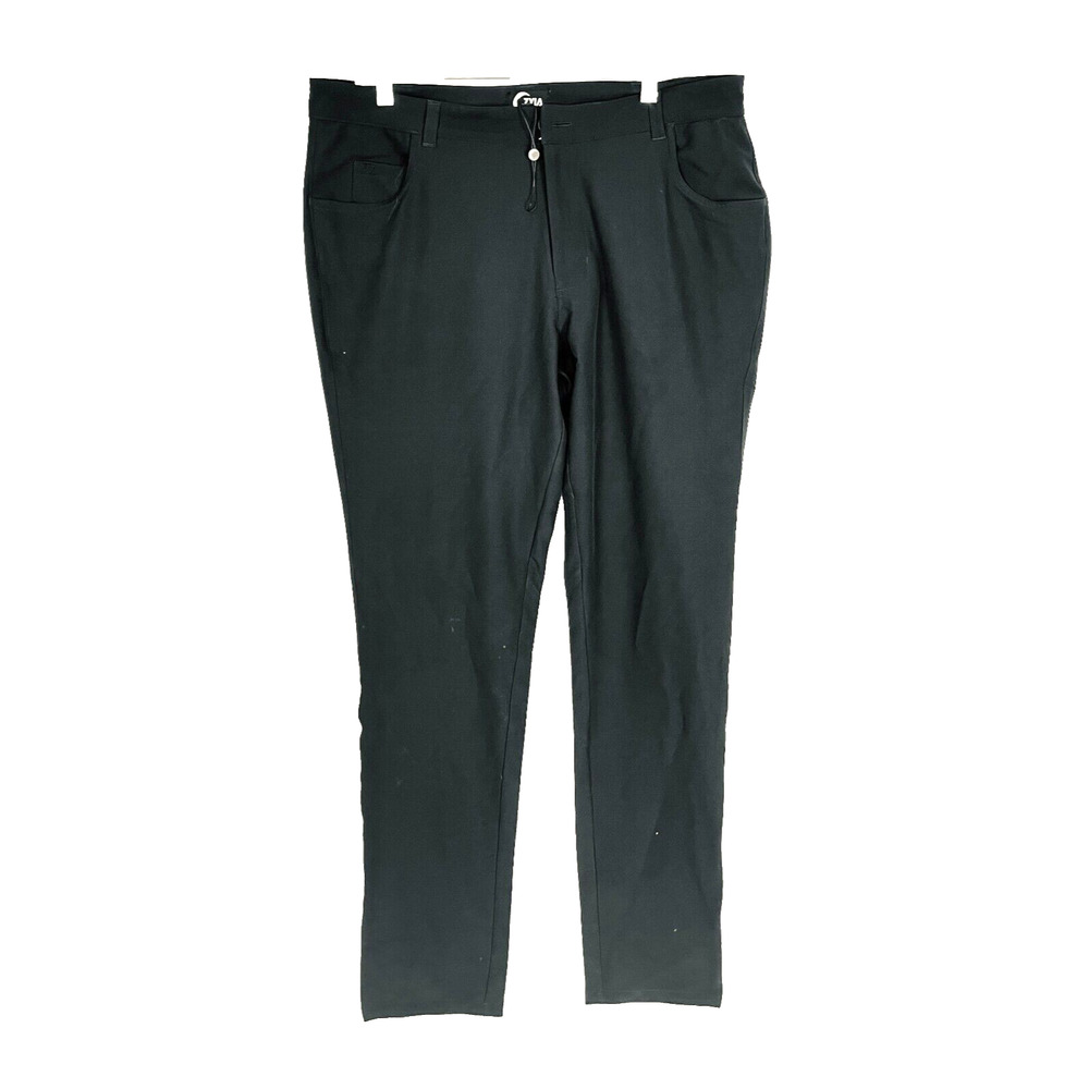 Zyia Active Womens XL Black High Rise Skinny Athleisure Stretch Pants